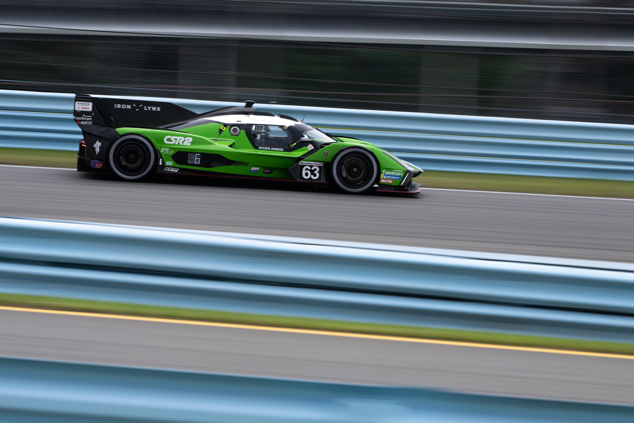 Lamborghini SC63 Reunites Grosjean, Cairoli, and Caldarelli for ‘Battle on the Bricks’