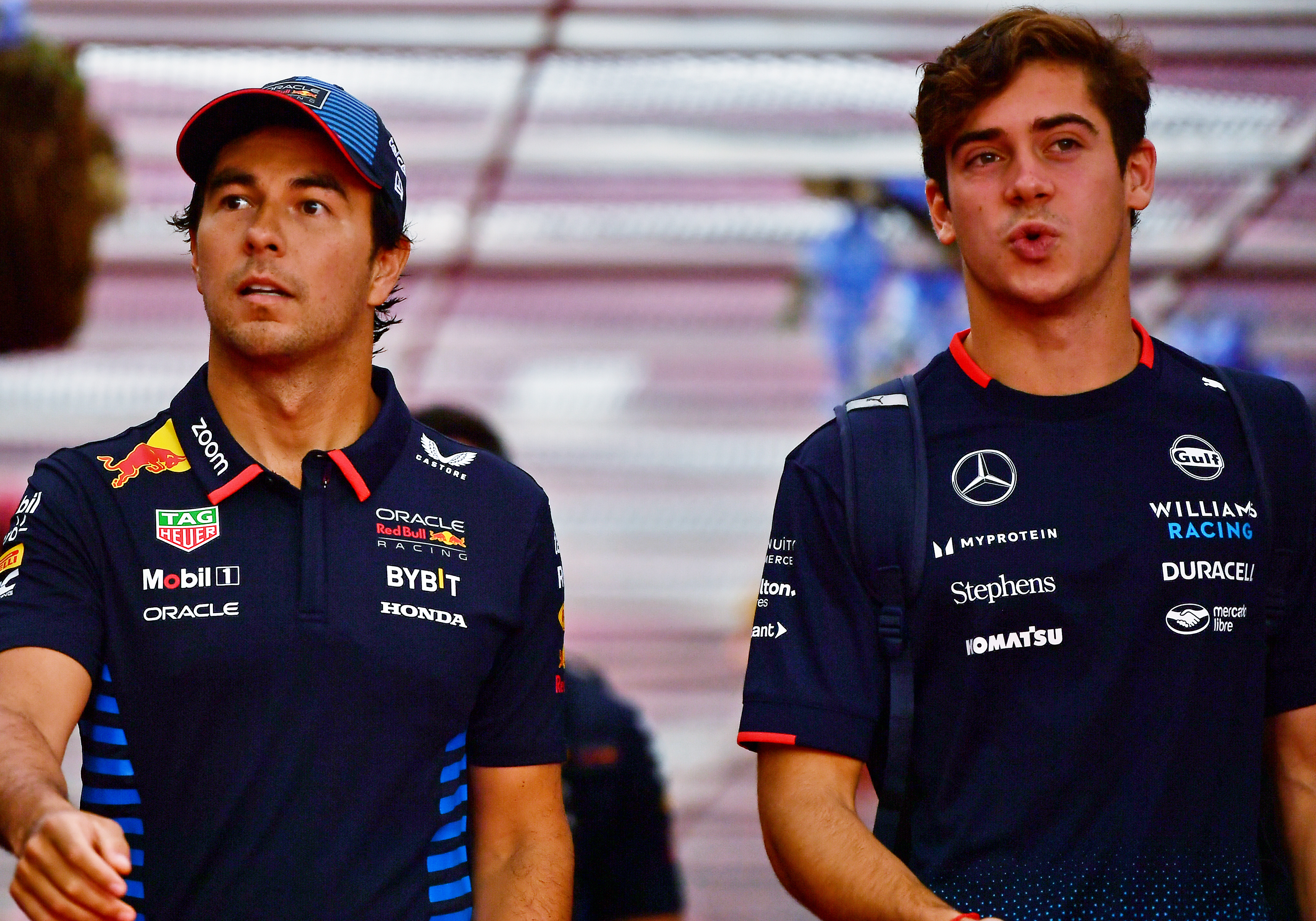 Franco Colapinto Impresses Pérez with Bold Defense at Singapore GP, Criticized By Others